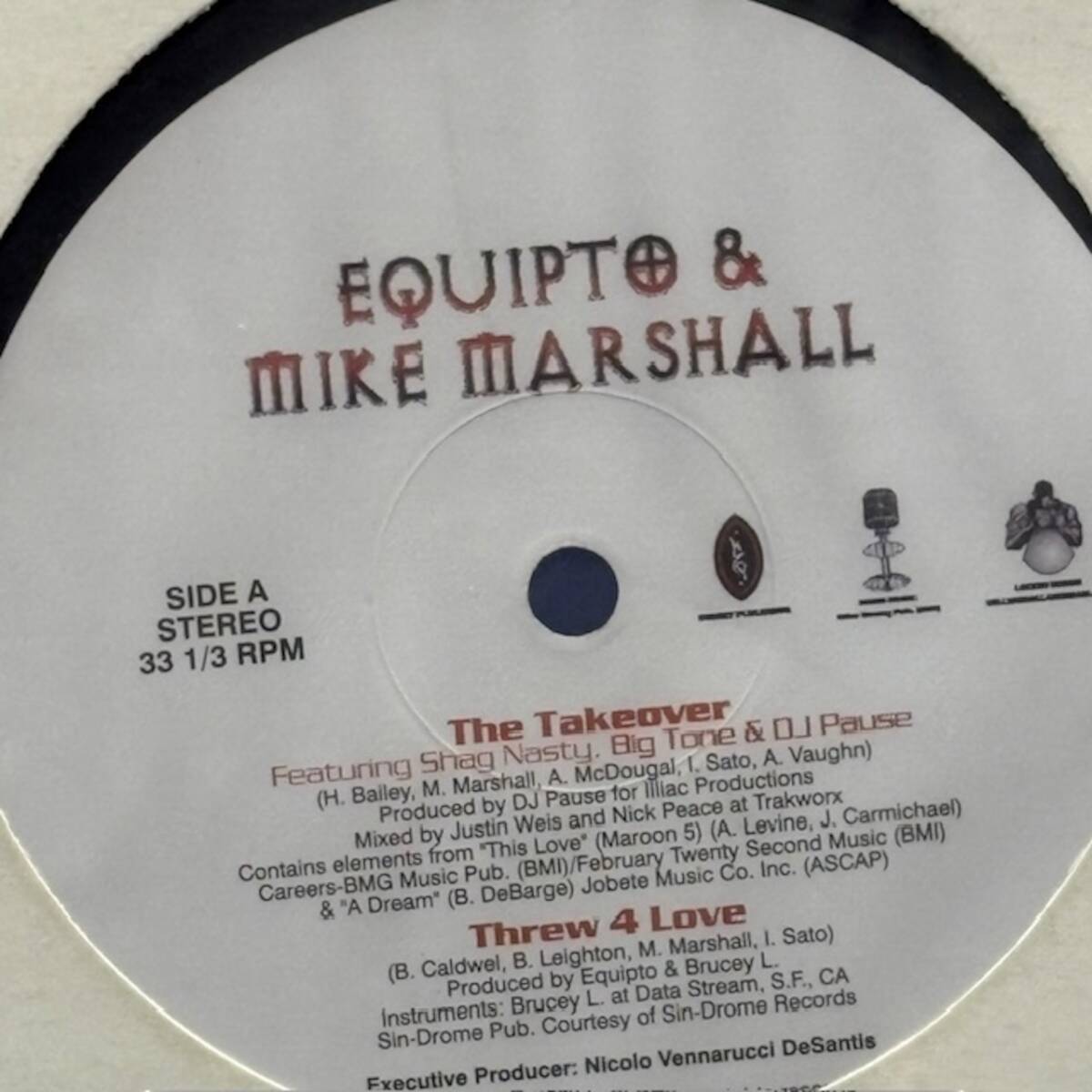 ★Equipto & Michael Marshall - The Takeover (This Love Cover)拍卖