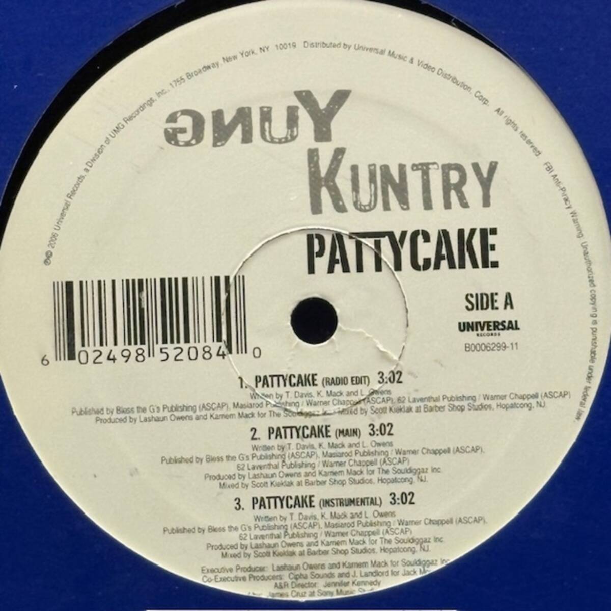 ★Yung Kuntry Pattycake / I'm Official(★盤面ほぼ良品!)拍卖
