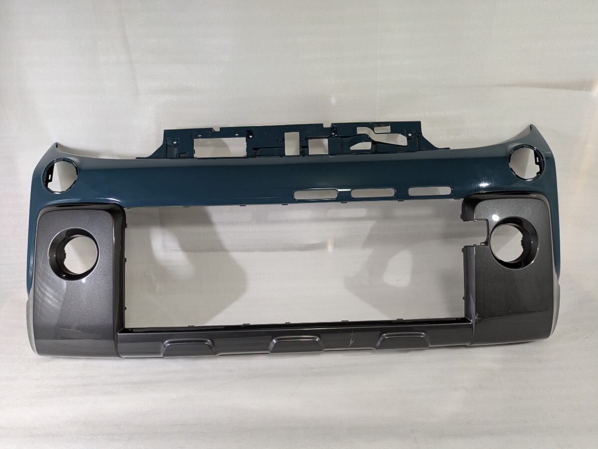 スズキ純正 MK53S スペーシア ギア フロント バンパー 71711-79R7 グレー 棚番G-1112拍卖