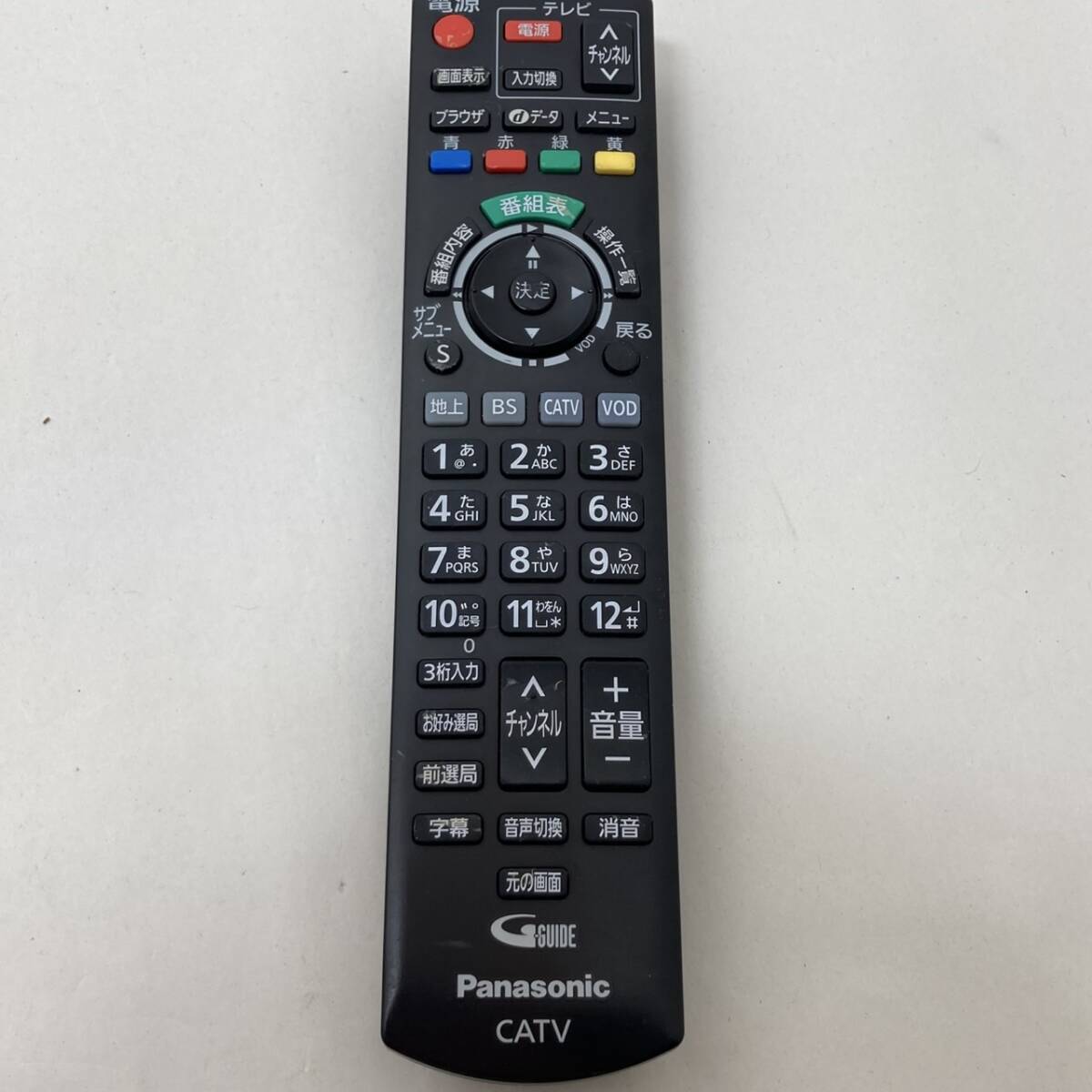 【パナソニック 純正 リモコン 16W03】動作保証 即日発送 N2QAYB001155 CATV TZ-BDW900M,TZ-BDW900F,TZ-BDW900P拍卖