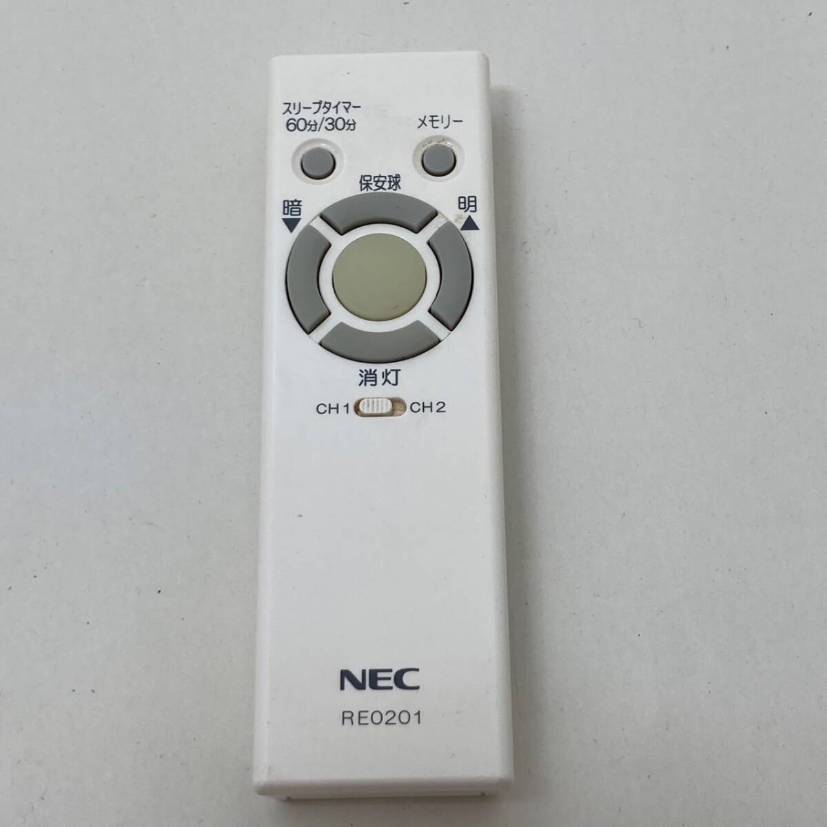【NEC 純正 リモコン 16T01】動作保証 即日発送 RE0201 照明 シーリングライト拍卖