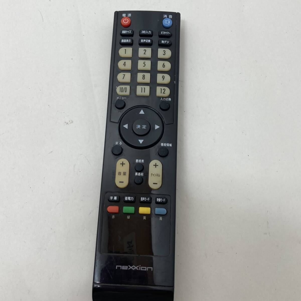 【nexxion 純正 リモコン 18F04】動作保証 即日発送 ネクシオン テレビ用 SLP-10拍卖