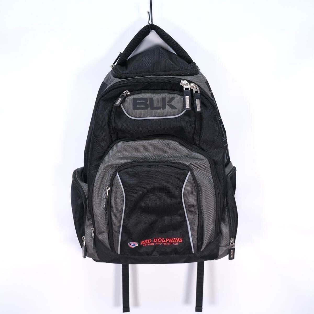 【送料無料】日野レッドドルフィンズ/バックパック/リュック/BLK/ラグビー/ブラック拍卖