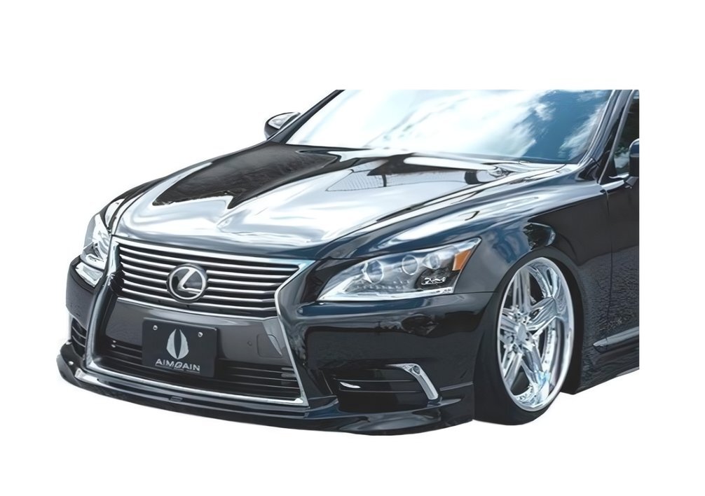 AIMGAIN 純VIP EXE LEXUS レクサス 40系 LS 後期 LS460 LS600h 標準グレード フロントハーフスポイラー エイムゲイン エアロ拍卖