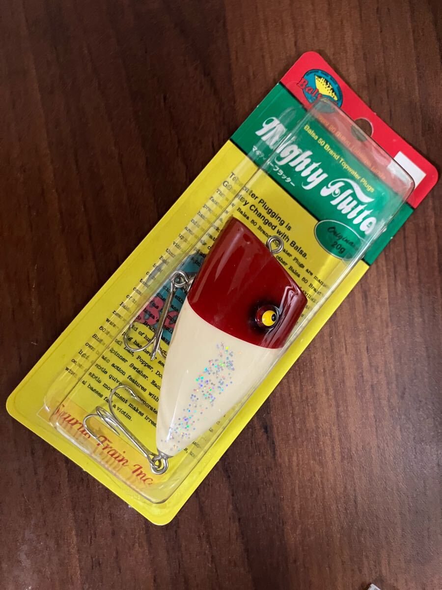 バルサ50 マイティフラッター オリジナル RHグリッター 検索 balsa50 ザウルス saurus ザウルストレイン拍卖