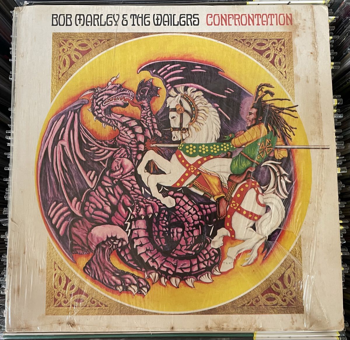 ◆Bob Marley & The Wailers / Confrontation / 希少 JAMAICA ORIGINAL / Rita Marley Music / シュリンクあり拍卖