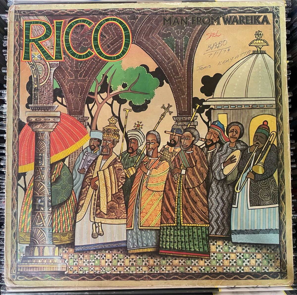◆RICO / MAN FROM WAREIKA / 希少 JAMAICA ORIGINAL / TOP RANKING / YELLOW LABEL拍卖