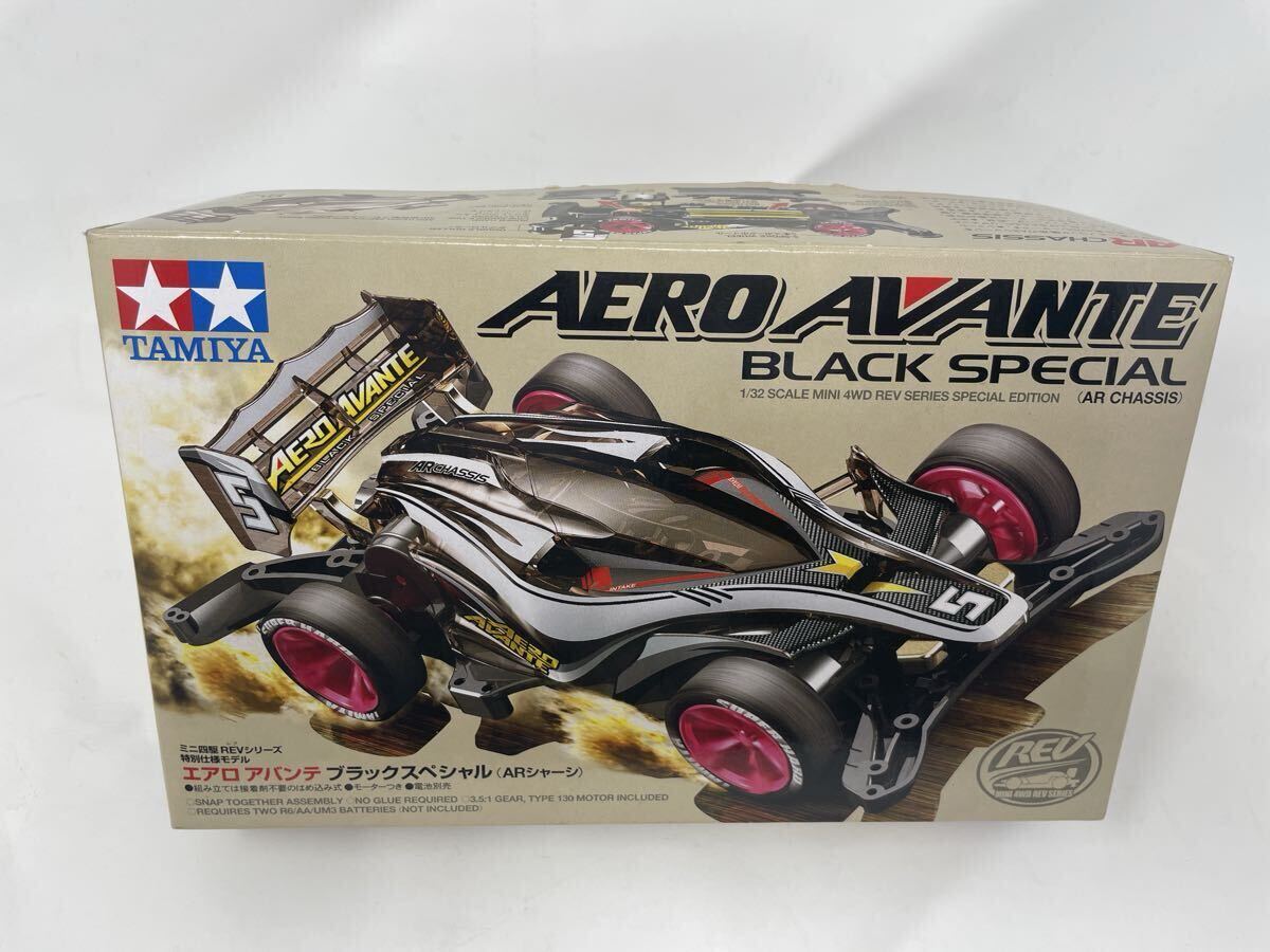 ミニ四駆 エアロアバンテ ブラックスペシャル (ARシャーシ) ミニ四駆REVシリーズ特別仕様モデル タミヤ TAMIYA拍卖