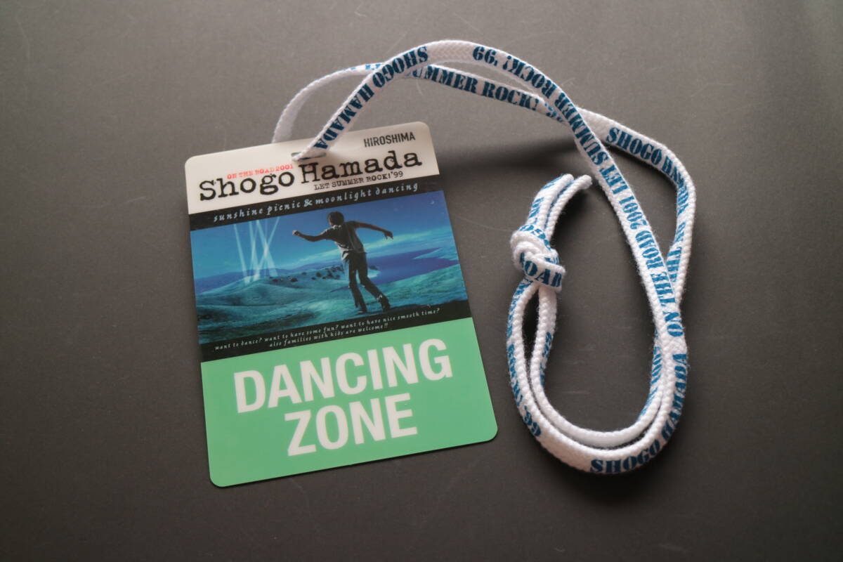 【送料込】浜田省吾 コンサート 入場パス LET SUMMER ROCK!'99 入場証 ロゴ紐 ON THE ROAD2001 中古拍卖