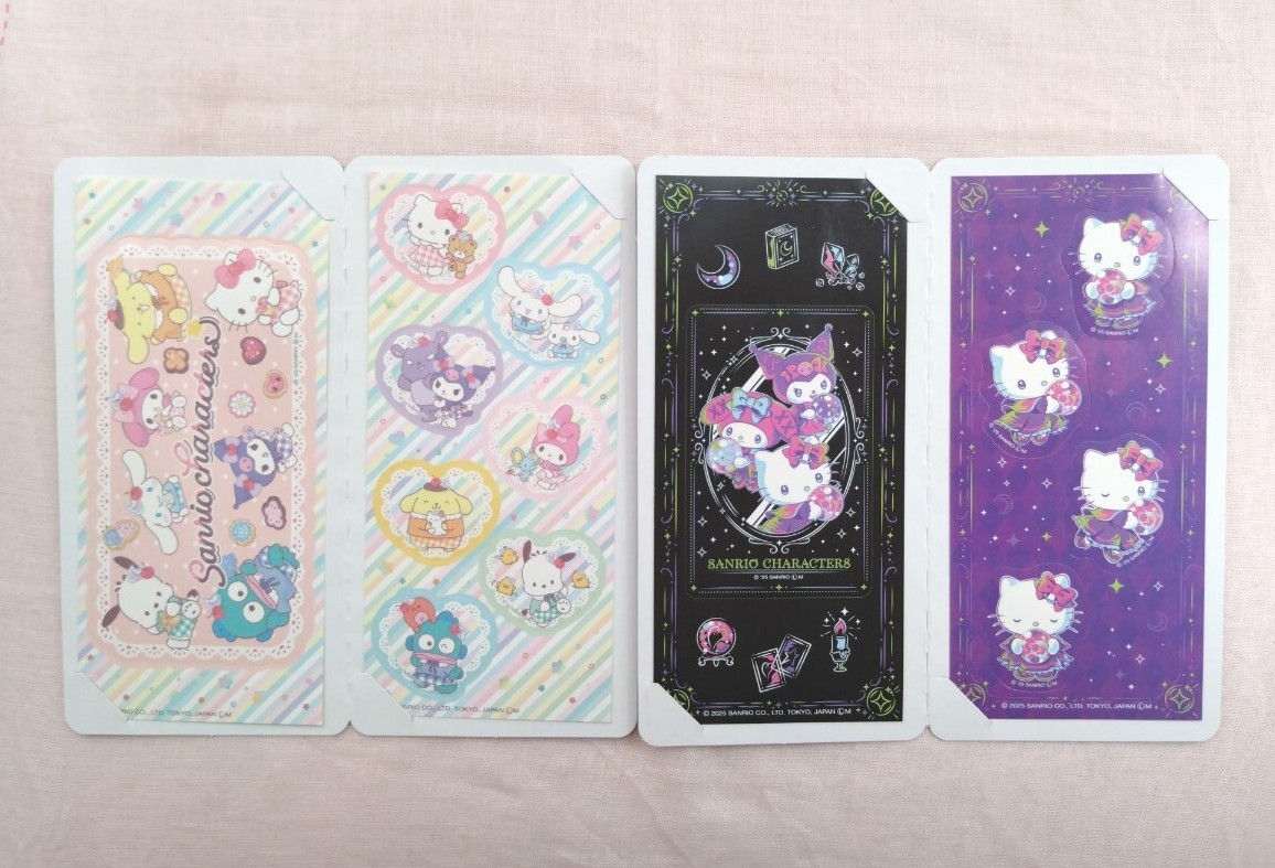 サンリオキャラクターズ きゃらくたぶるステッカーズ シール デコレーション 2種セット 拍卖