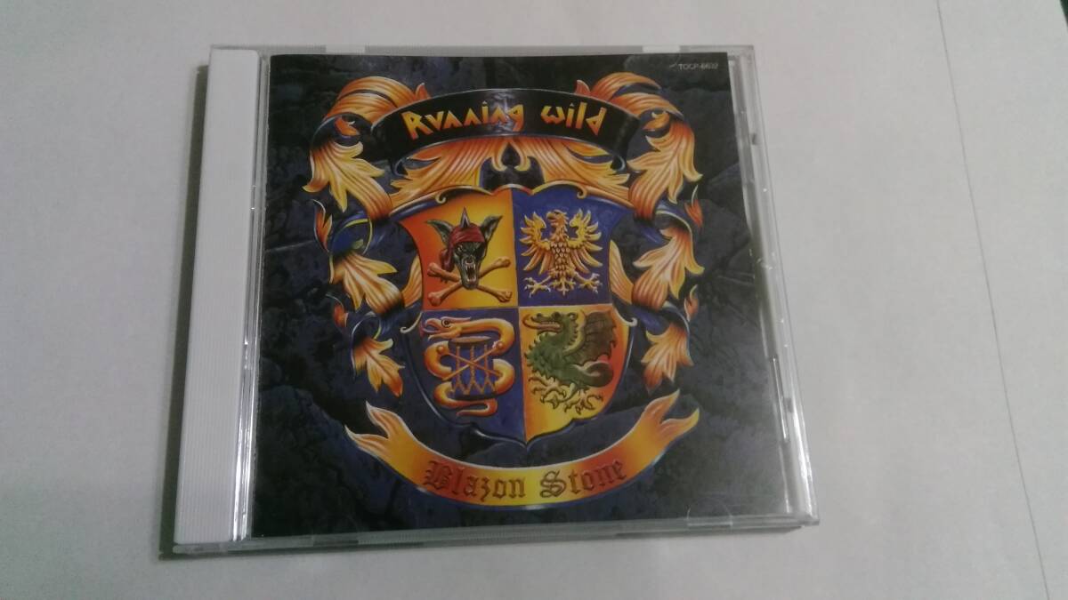 送料込 Running Wild - Blazon Stone☆Grave Digger Manilla Road Omen Stormwitch Heavens Gate Manowar Accept Saxon 拍卖