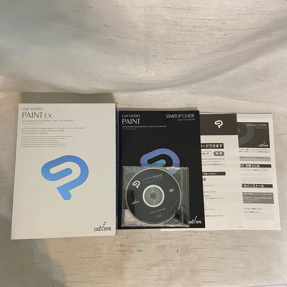 ● CLIP STUDIO PAINT EX ソフト クリップスタジオペイント クリスタ 漫画 イラスト macOS Windows パソコン PC拍卖