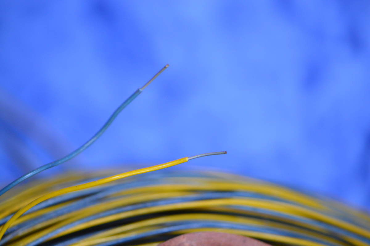 おすすめ!☆送料無料!☆激レア! 70's NORTHERN ELECTRIC 22AWG Twin単線 10m/3000円☆拍卖