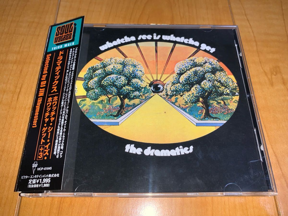 【国内盤帯付きCD】The Dramatics / ザ・ドラマティックス / Whatcha See Is Whatcha Get / ホワッチャ・シー・イズ・ホワッチャ・ゲット拍卖