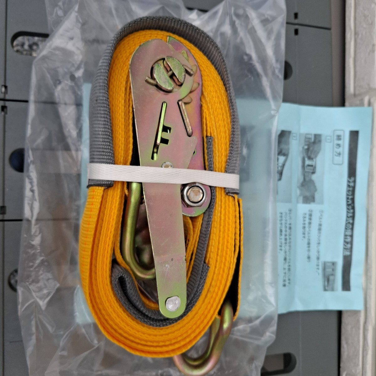 新品未使用品 TDS フック式 ラッシングベルト拍卖