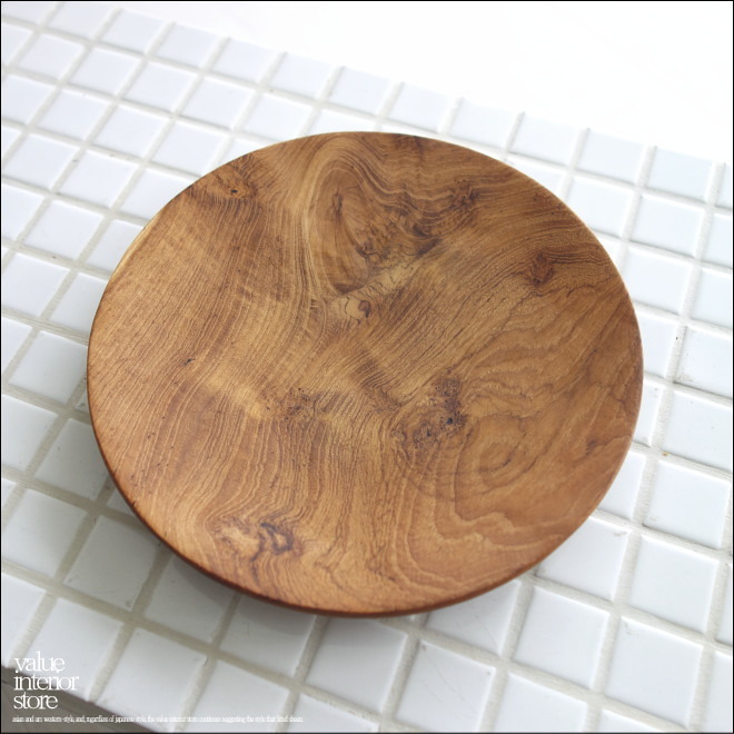 チーク材プレート丸20cm 木製食器 取り皿 木の皿 パンプレート 小皿 ウッドディッシュ プレート お皿 和食器 ナチュラル 無垢 手作り拍卖
