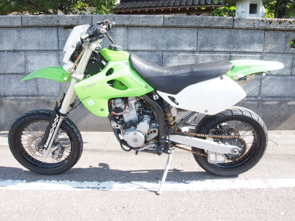 カワサキ KAWASAKI Dトラッカーミクニ TMR D-TRACKER  LX250E SB250実働富山、石川、金沢拍卖