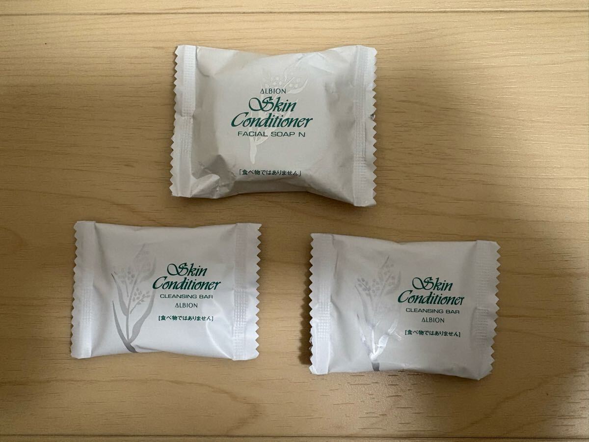 【新品未使用】 ALBION スキンコンディショナー クレンジングバー拍卖