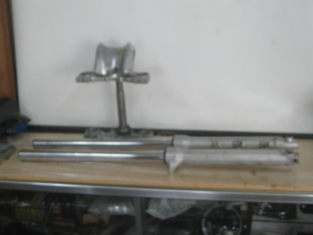 ヤマハ Vmax1200 純正フロントフォーク・ステムセット 良品!拍卖