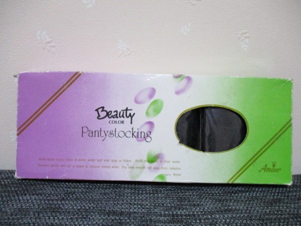 ◆ アムール ◆ パンスト 4足 フリーサイズ 黒 (50714)拍卖