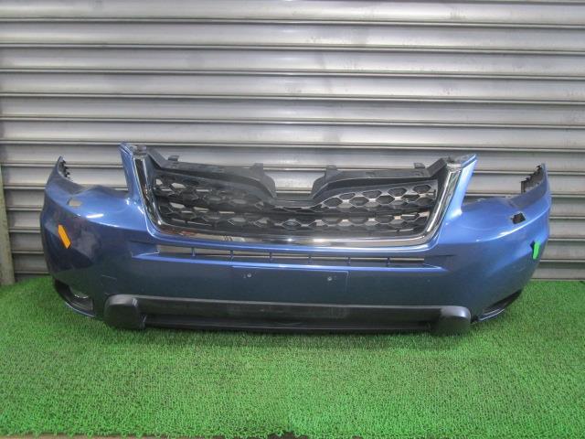フォレスター DBA-SJ5 フロントバンパー 57702SG001E1 57704 SG001 J8U クオーツブルーパール /50253拍卖