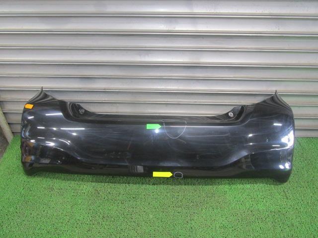ヴィッツ DBA-KSP130 リアバンパー 52159-52740-C0 52159-52740 209 ブラックマイカ /50281拍卖