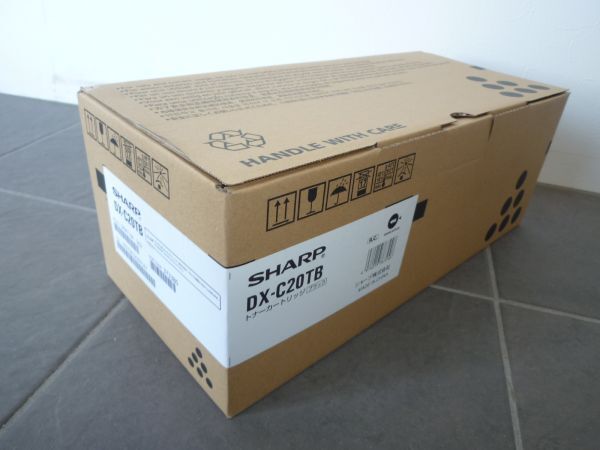 シャープ 複合機DXC201用トナー DXC20TB 2本セット 国内純正品 新品 未使用 DX-C20TB ブラック拍卖