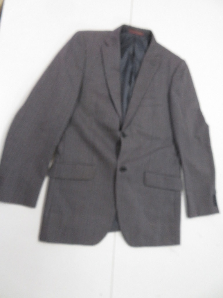 JM373★スーツ メンズ ジャケット パンツ 上下セット グレー 古着拍卖