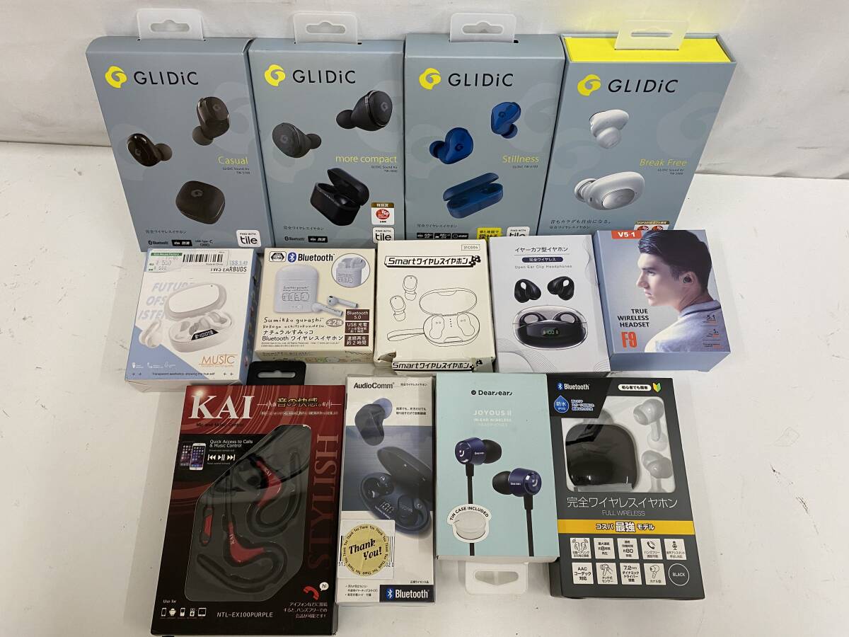 イヤホン/ワイヤレスイヤホン まとめ売り 未チェック ジャンク【y17-592/0/0】拍卖