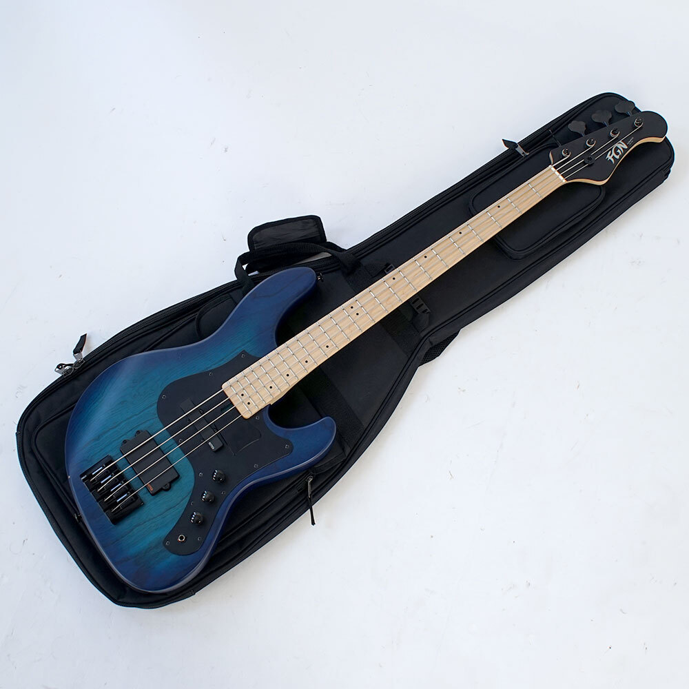 【中古】 エレキベース Fujigen JMJ2-ASH-DE-M SBBM See through Blue Burst Matt拍卖