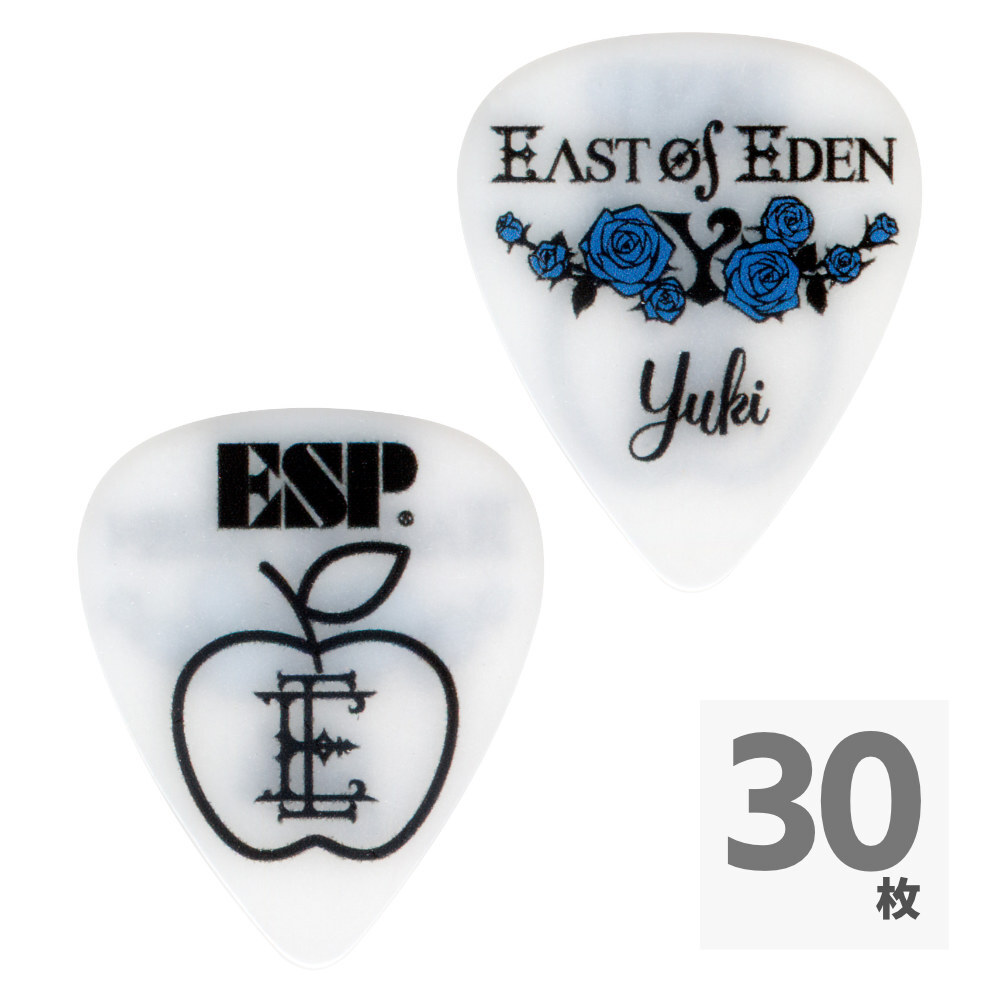ESP イーエスピー PA-EY08 ティアドロップ型 ギターピック×30枚拍卖