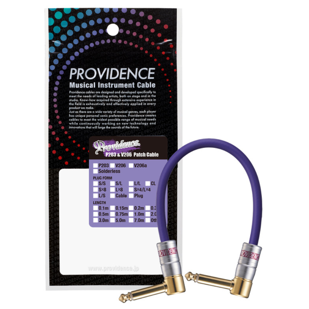 パッチケーブル プロビデンス 35cm P203 35cm CLANK EF ギターケーブル ギターシールド拍卖