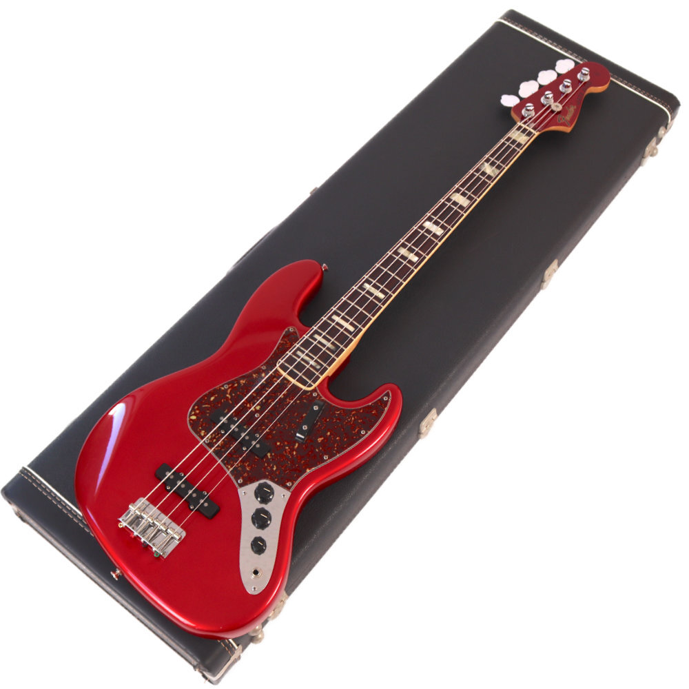 【中古】Fender USA FSR 70s Jazz Bass Candy Apple Red Matching Head 2005年製 フェンダー ジャズベース拍卖