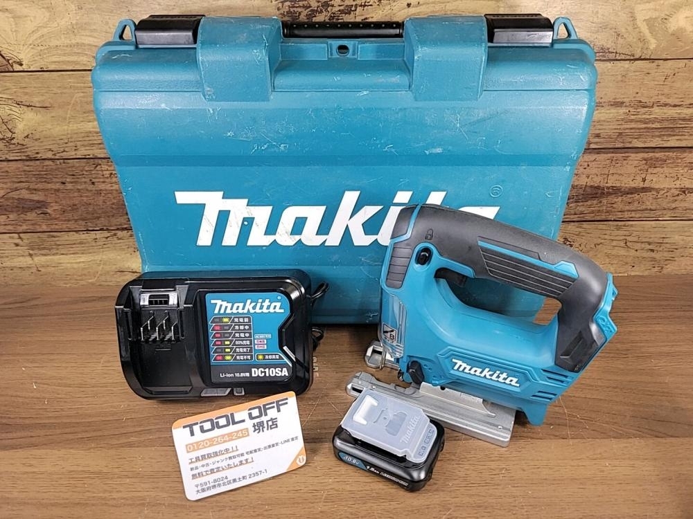 011◎おすすめ品◎マキタ makita 10.8V充電式ジグソー JV101D ※バッテリー×1 充電器付属拍卖