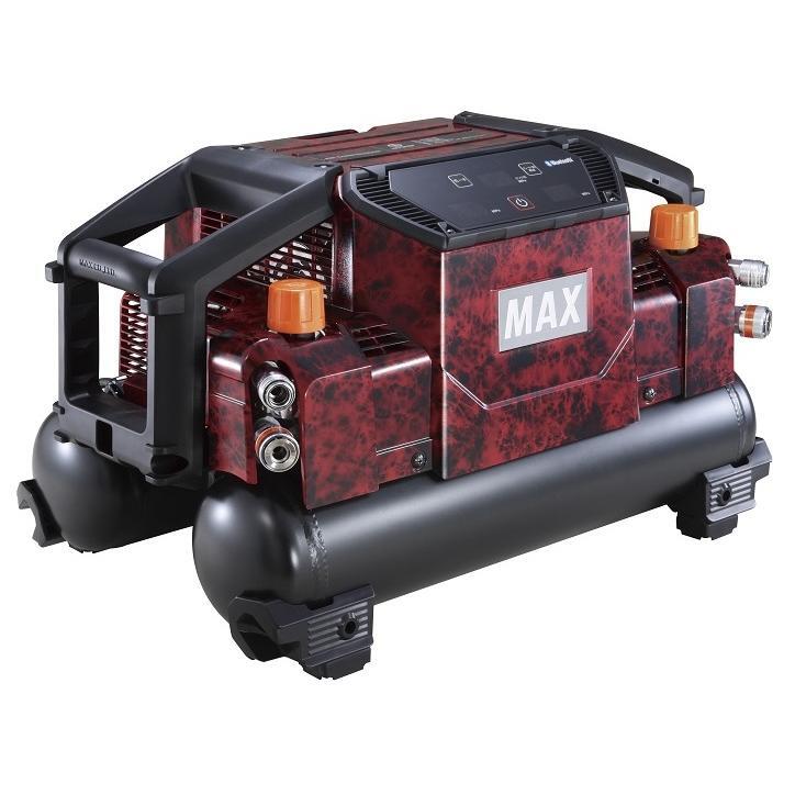 011◎未使用品・即決価格◎MAX マックス 高圧エアコンプレッサ AK-HH1310E 限定色 ジュラシックレッド ※開封品拍卖