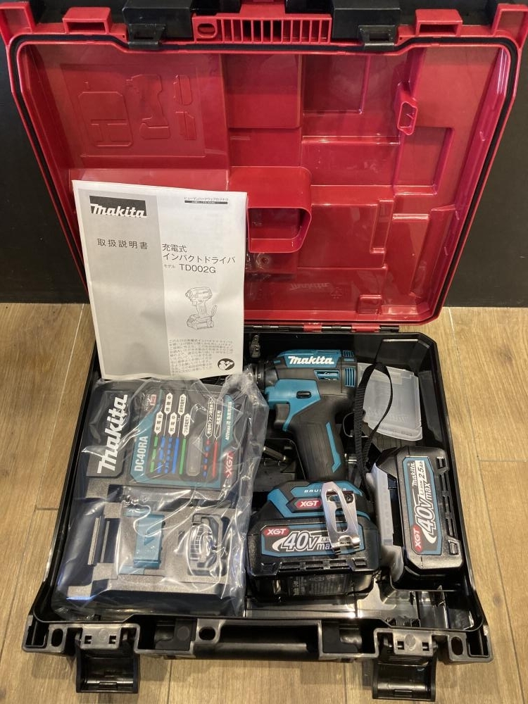 008●未使用品・即決価格●マキタ 充電式インパクトドライバ TD002GRDX拍卖