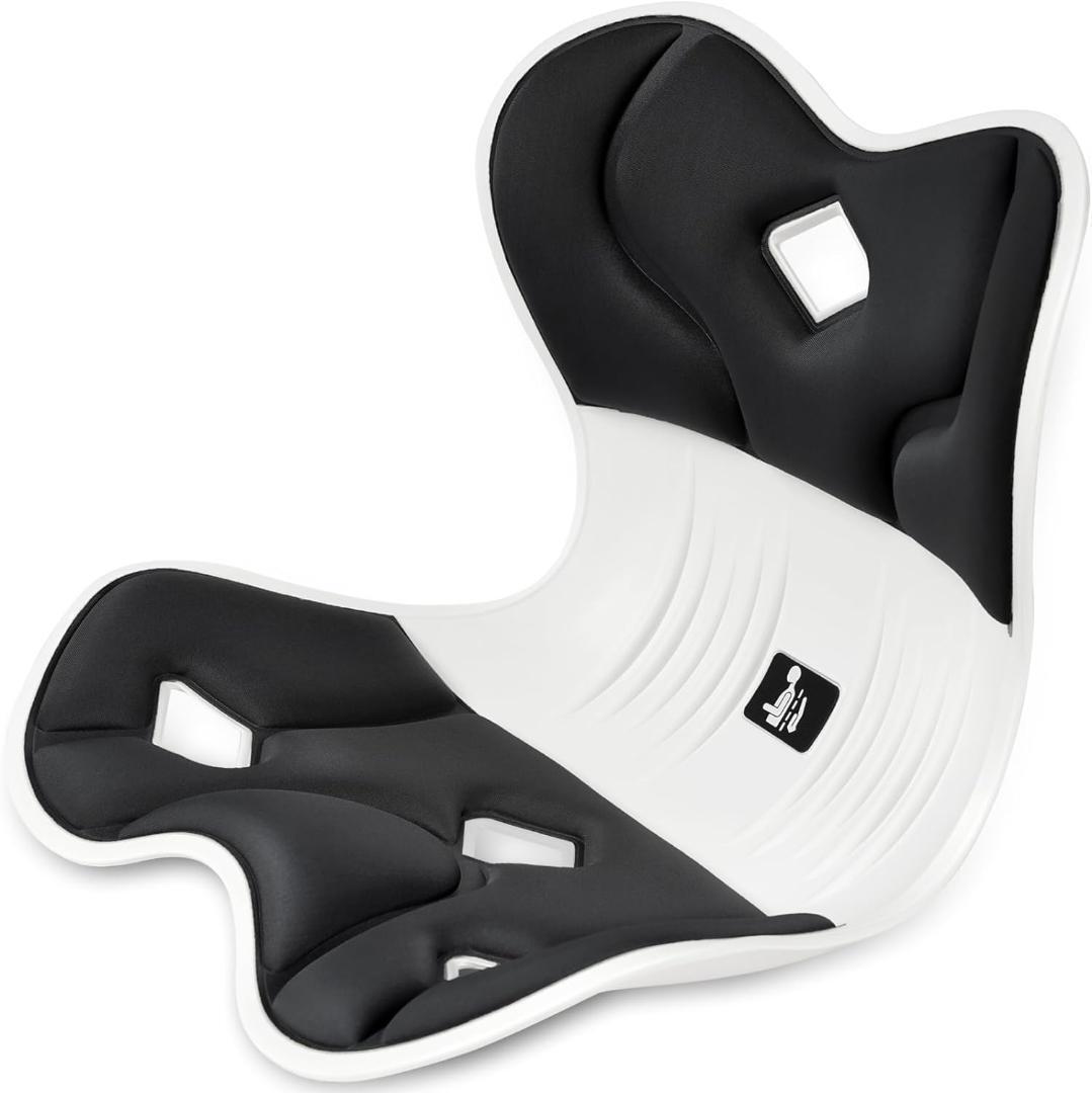 姿勢矯正 椅子【DEZIYUA 腰痛 椅子】骨盤サポートチェア 骨盤から腰をサポート 高反発メモリー綿 姿勢矯正 軽量 持ち運び簡単拍卖