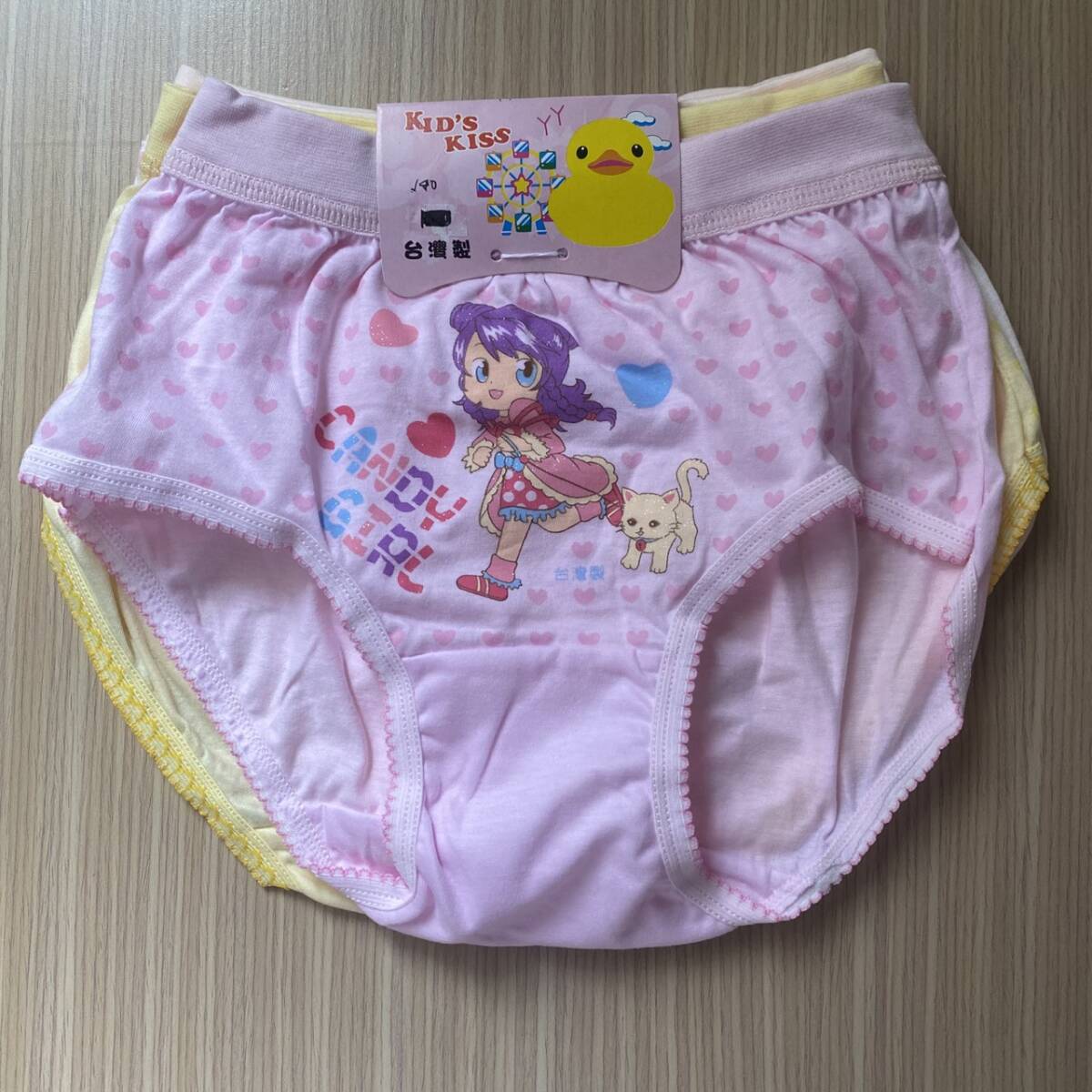 新品.★140★.キャンディーガールB 女児パンツ★ピンク.拍卖