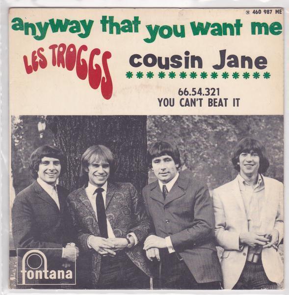 ■中古品■The Troggs ザ・トロッグス/anyway that you want me +3(USED 7 INCH SINGLE EP)拍卖