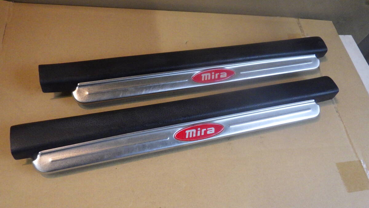 L250S ミラ アヴィ 純正 OP オプション フロント スカッフプレート パネル 左右 67914-B2020 67913-B2020 4ドア 管M0710-63拍卖