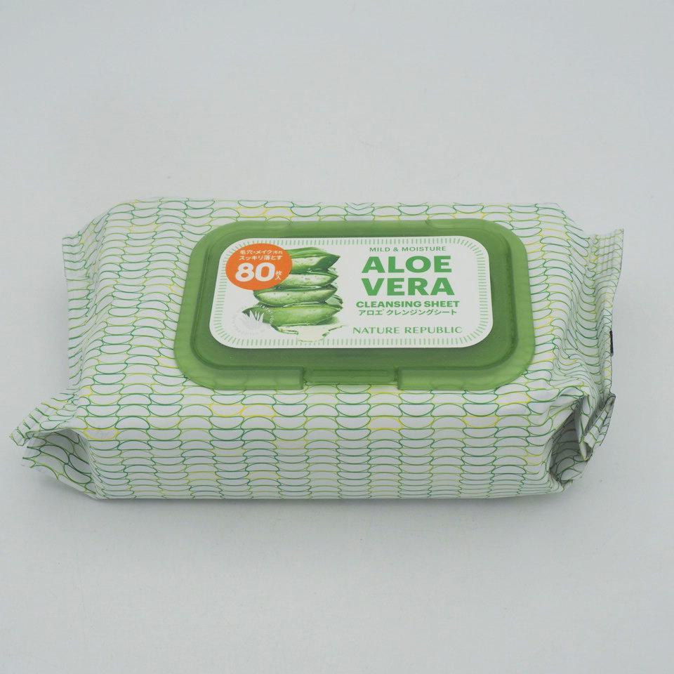 ネイチャーリパブリック アロエベラ クレンジングシート 80枚拍卖