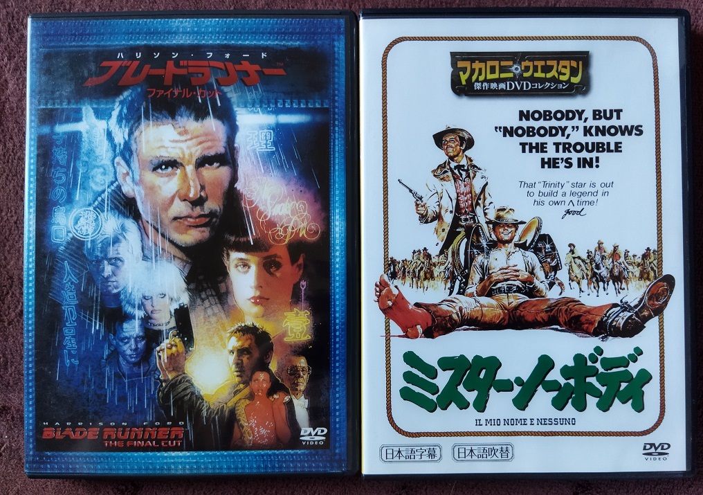 「ブレードランナー」「ミスターノーボディ」  中古   DVD 2本組  送料無料 1293拍卖