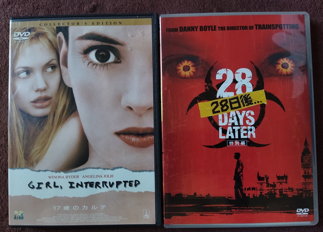 「17歳のカルテ」「28日後」  中古   DVD 2本組  送料無料 1294拍卖