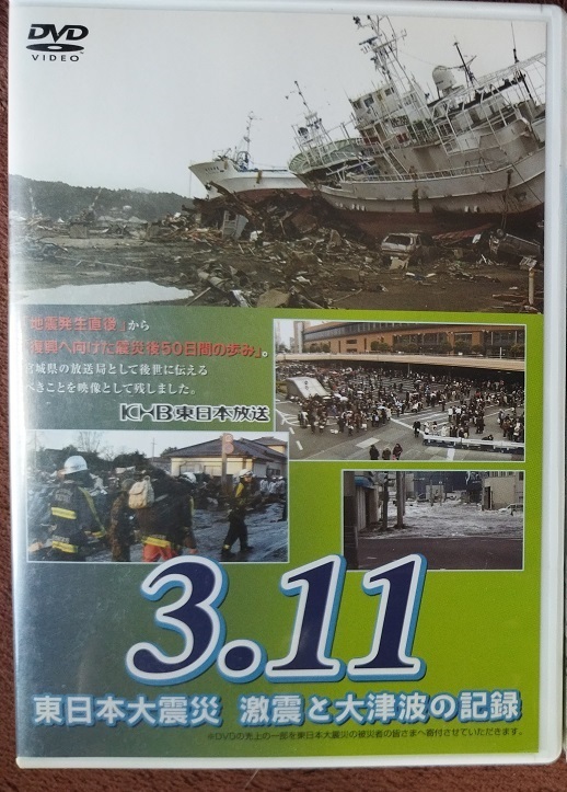 「3.11東日本大震災 激震と大津波の記録」 DVD  送料無料 a108拍卖