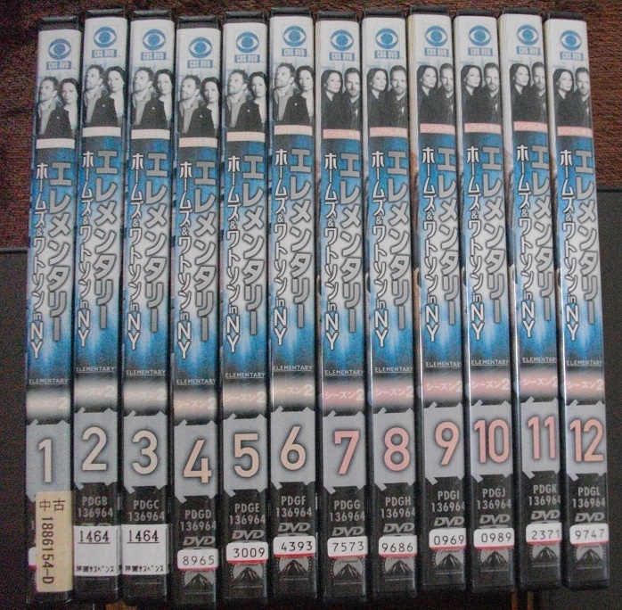 エレメンタリーシーズン1~3【全36巻セット】  レンタル版DVD  ケースなし  送料無料拍卖