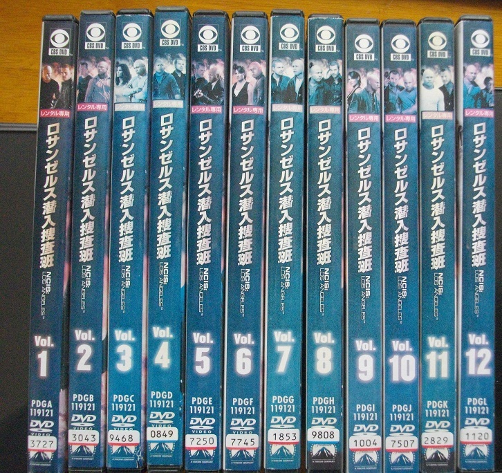 ロサンゼルス潜入捜査班 シーズン1~3 (全36巻セット)  レンタル版DVD  ケースなし  送料無料拍卖