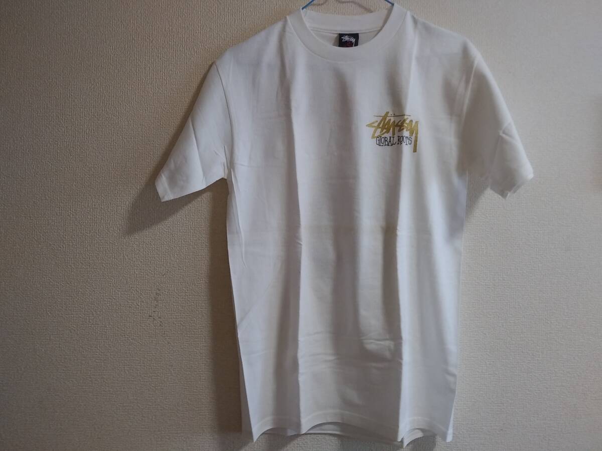 STUSSY GLOBAL ROOTS ステューシー Tシャツ Sサイズ拍卖