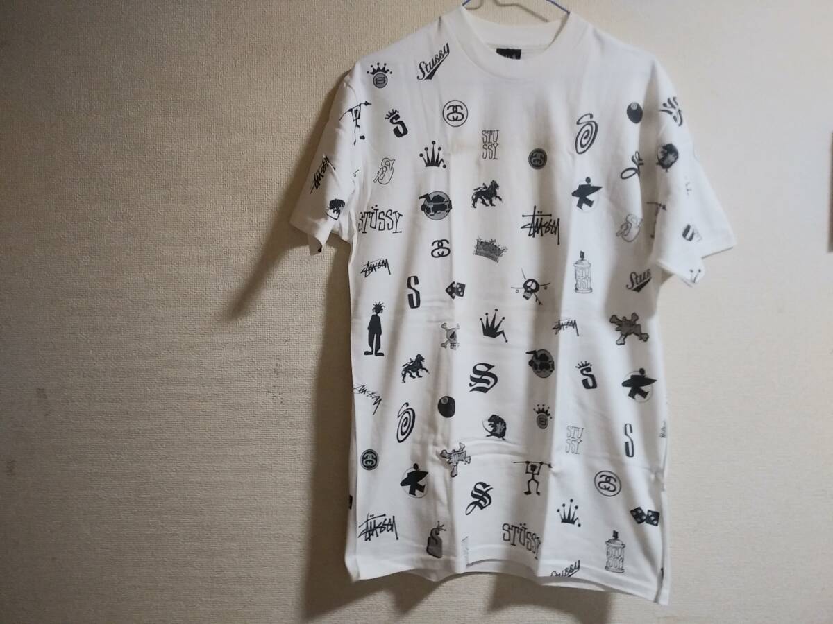 STUSSY LOSTA LOGOS ステューシー Tシャツ Mサイズ拍卖