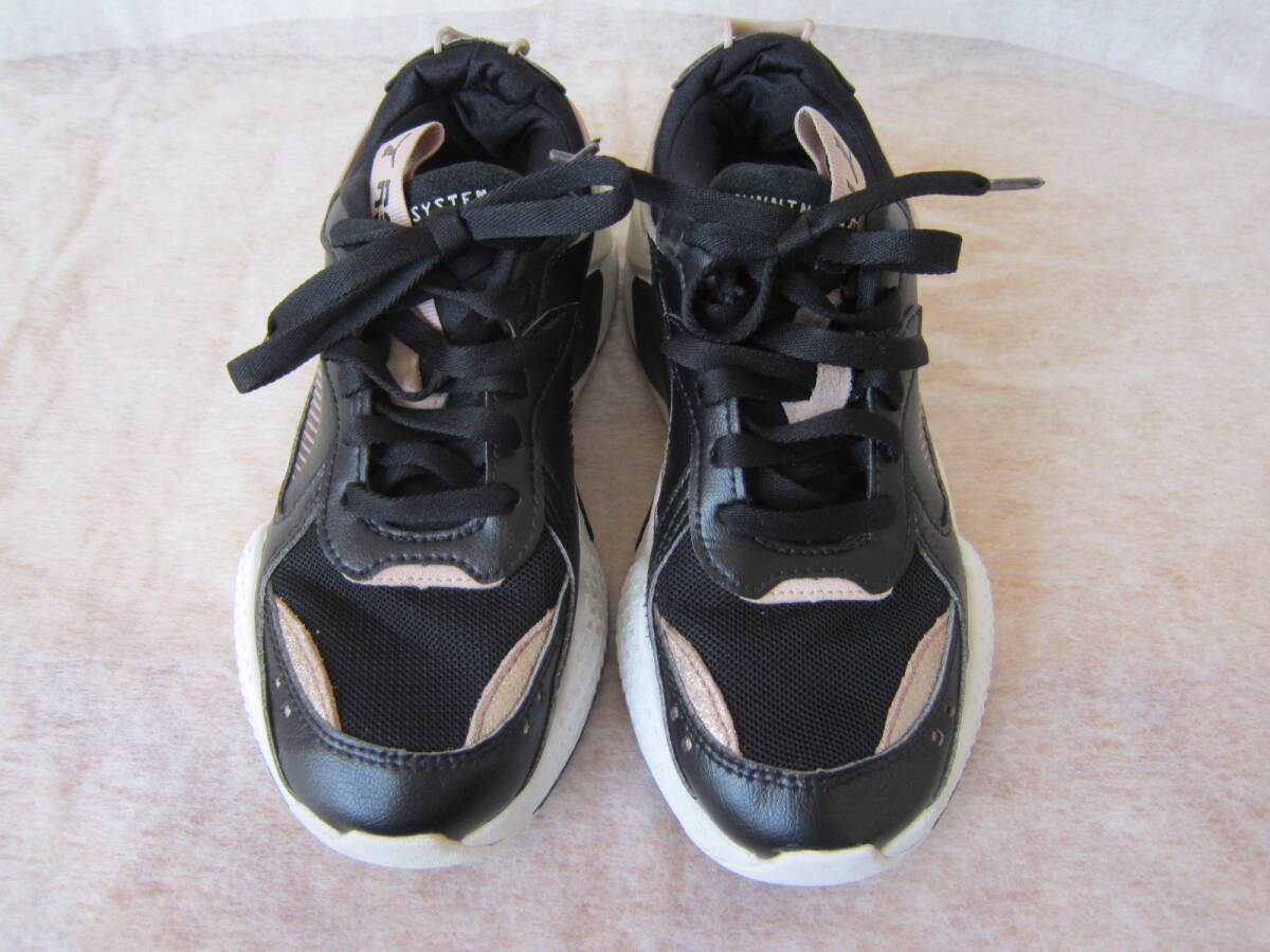 PUMA RS-X Mono Metal Wn's(プーマ)(374669 01) 黒/ローズゴールド wm23㎝ US6.5 2020年製 ok2507D拍卖