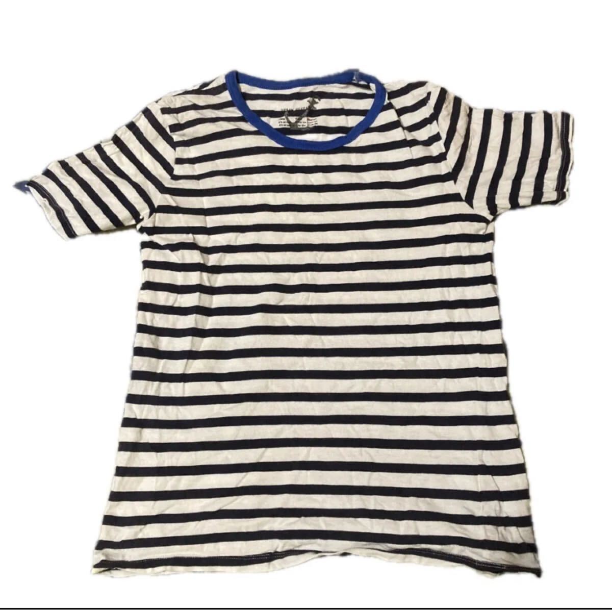 アーバンリサーチ 半袖Tシャツ 33 ボーダー Tシャツ ボーダーTシャツ 半袖 コットン100%拍卖